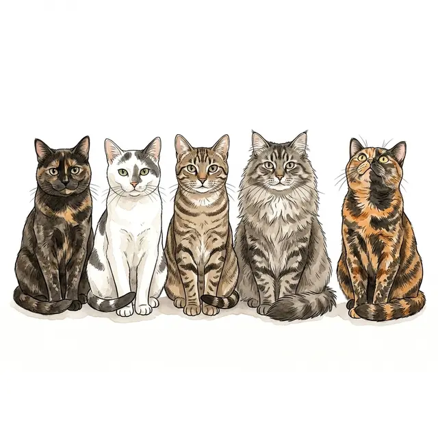 GM Pet Sitter Premium Hero Illustration - 3D digital watercolor drawing