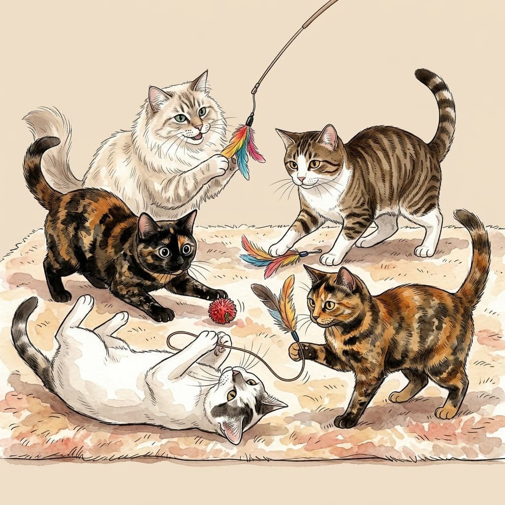 Feline Play Therapy